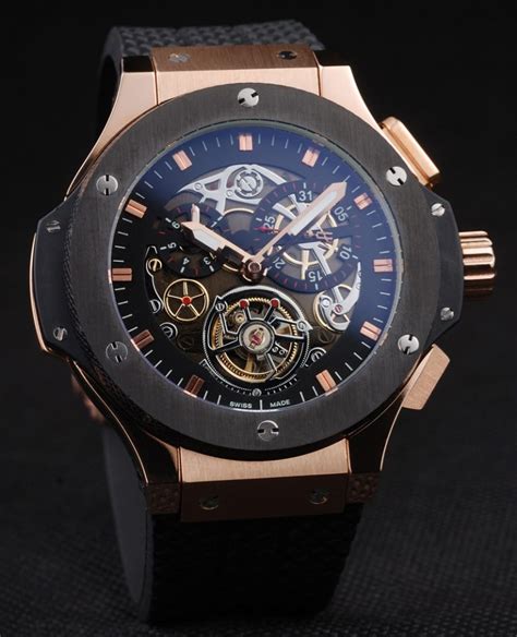 hublot king power tourbillon gmt all black replica|hublot king power for sale.